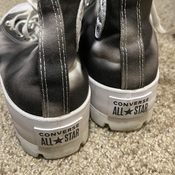 Lugged High Top Converse - Picture 5 of 6